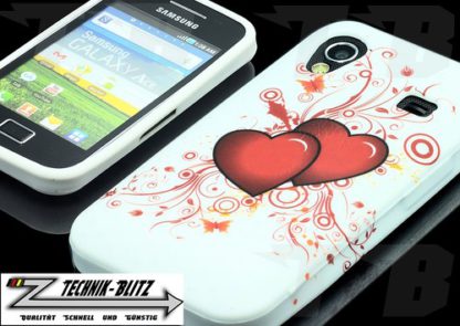 Herzen Schutzhülle Samsung Galaxy Ace