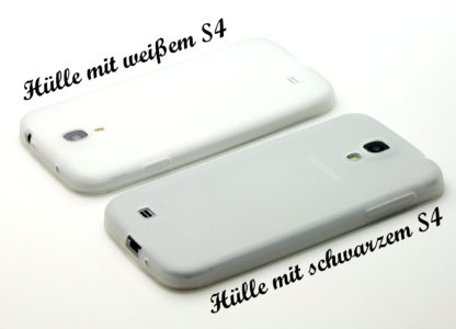 Schutz-Hülle Transparent / Matt für Samsung Galaxy S4 i9500 / i9505 LTE