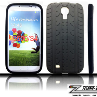 Silikonhülle für Galaxy S4 i9500 i9505 im Reifendesign