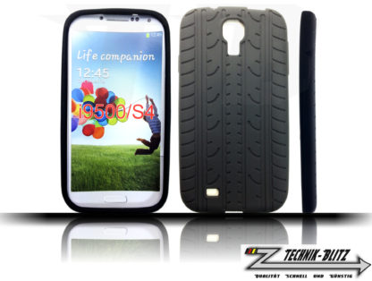 Silikonhülle für Galaxy S4 i9500 i9505 im Reifendesign