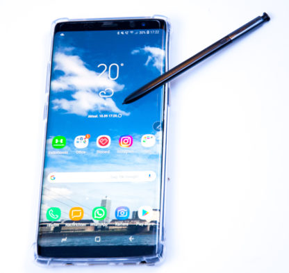 Note 8 Handyhülle durchsichtig