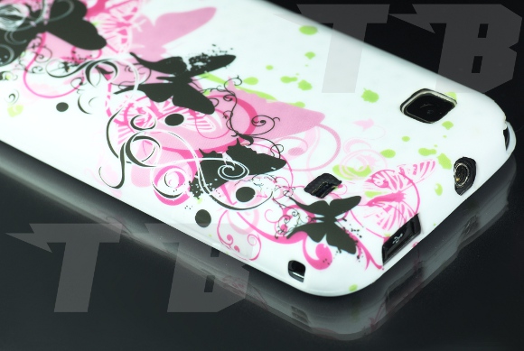 Schmetterling Band Schutz-Hülle für Samsung Galaxy S i9000/i9001