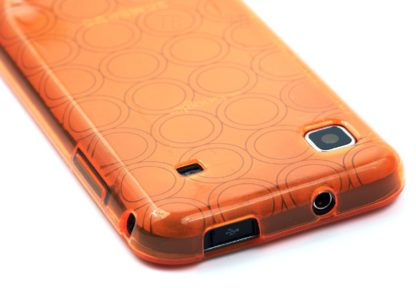 Schutz-Hülle Orange für Samsung Galaxy S/ S+ i9000 / i9001 – Bild 2