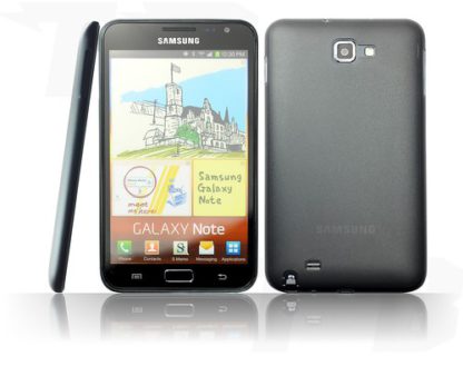 Dünne Hülle für Samsung Galaxy Note 1 N7000 Ultrathin Case Schwarz