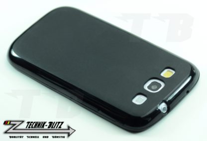 Schwarze Schutzhülle für Samsung Galaxy S3 i9300