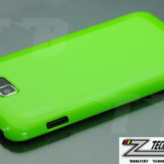 Neongrüne Schutzhülle für Samsung Galaxy Note 1 N7000 Hardcover